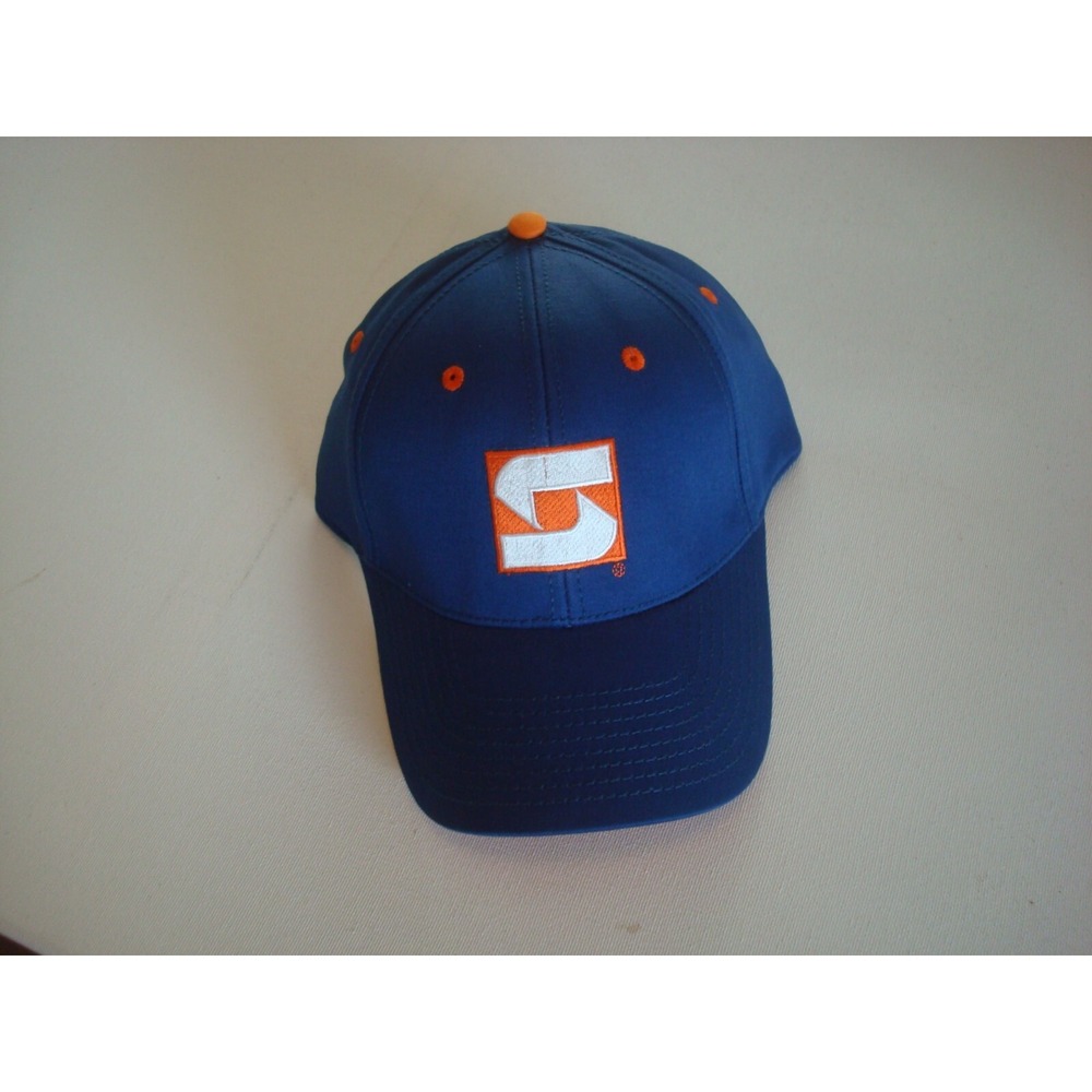 SYRACUSE ORANGE SNAPBACK DEADSTOCK HAT CAP VINTAGE D4